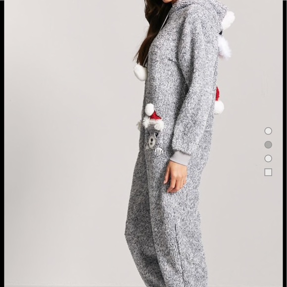 Plush Santa bear Onesie - Picture 3 of 5